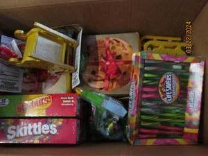 box of candy and more in date...