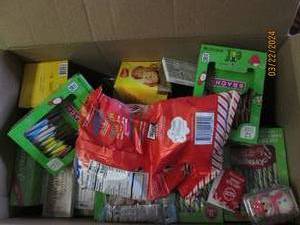 box of candy in date...