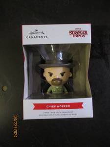 hallmark chief hopper stranger thins ornament