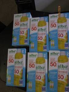 6 2 packs of alba botanica broad spectrum coconut sunscreen