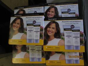 6 2 packs of neutrogena ultra sheer dry touch sunscreen