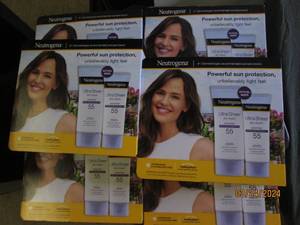 6 2 packs of neutrogena ultra sheer dry touch sunscreen
