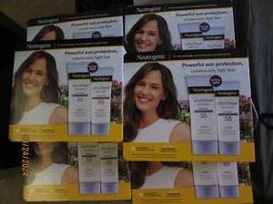 6 2 packs of neutrogena ultra sheer dry touch sunscreen