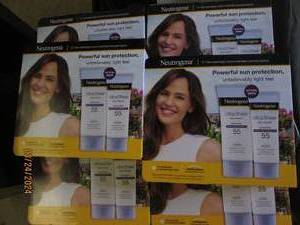 6 2 packs of neutrogena ultra sheer dry touch sunscreen
