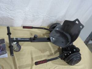 lot 23 image: EVERCROSS Hoverboard for Kids, Scooter Hoverboard with Seat Attachment, 6.5 Hover Board Scooter