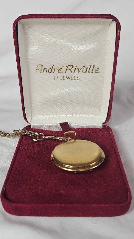 Andre rivalle 17 jewels wrist watch best sale