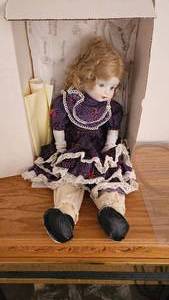 lot LBR207 image: Handmade German Porcelain Doll