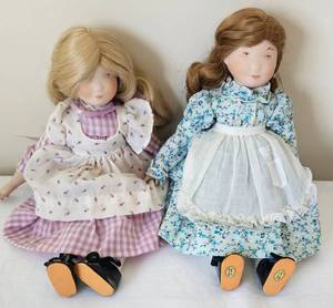 lot LBR209 image: Vintage 1973 Suzanne Gibson Kalico Kids (SET OF 2)
