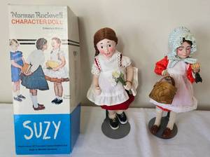 lot LBR217 image: Norman Rockwell 10 Dolls - Suzy and Anne
