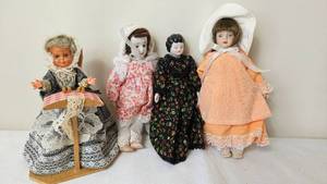 lot LBR234 image: Miniature Dolls 7.5 Collection