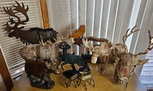 lot KIT08 image: Deer, Moose and Elk Dcor