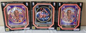 lot KIT41 image: NBA Superstar Collectors Plaques - Charles Barkley and Shaquille ONeal