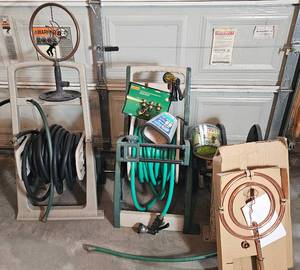 lot GAR16 image: Water Bundle - Hoses, Hose Reels, Sprinklers and More