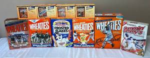 lot KIT25 image: Commerative Sports Cereal Boxes