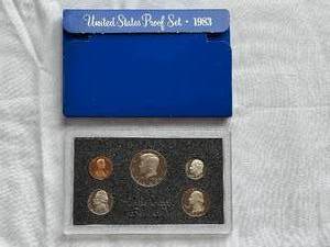 lot COIN59 image: 1983 United States Proof Set - 1 sets- 5 coins total