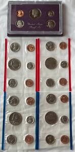 lot COIN61 image: 1985 Uncirculated Coin Sets and United States Proof Set- 29 coins