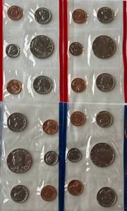 lot COIN64 image: 1988 Uncirculated Coin Sets - 24 coins