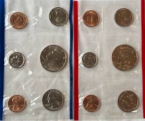 lot COIN69 image: 1993 Uncirculated Coin Set- 12 coins
