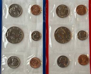 lot COIN71 image: 1995 Uncirculated Coin Set- 12 coins