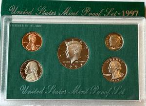 lot COIN73 image: 1997 United States Proof Set - 5 coins