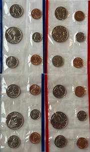 lot COIN74 image: 1998 Uncirculated Coin Sets - 24 coins