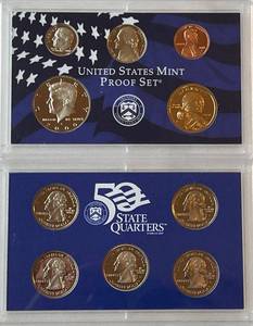 lot COIN76 image: 2000 United States Proof Set - 10 coins