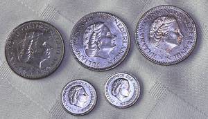 lot COIN100 image: Foreign Currency - Coins from the Netherlands (5)