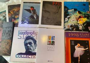 lot STAMP03 image: United States Postal Service Mint Sets and Commemorative Stamp Collection from 1990-1998