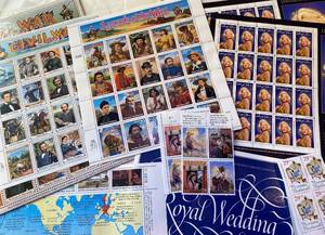 lot STAMP07 image: Stamp Sheets and Special Edition Stamps