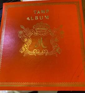 lot STAMP05 image: Stamp Album and Stamps - See images, many stamps on each page