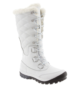 New Bearpaw Womens Isabella Waterproof Boot - White, Size 9