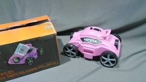 lot 11 image: Cordless Robotic Pool Cleaner Pink MF-PC01