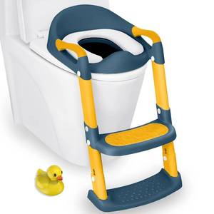 lot 50 image: JASSONE Potty Training Seat, Toddler Step Stool, 2 in 1 Toilet for Kids, Baby Seat with Splash Guard and Anti-Slip Pad for Boys Girls,