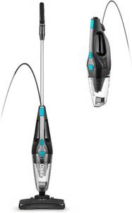 lot 65 image: Eureka Home Lightweight Mini Cleaner for Carpet and Hard Floor Corded Stick Vacuum with Powerful Suction for Multi-Surfaces, 3-in-1 Handheld Vac, Blaze Blue