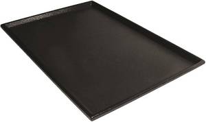 lot 100 image: MidWest Homes for Pets Replacement Pan for 48 Long MidWest Dog Crate, Black, 47.3L x 29.4W x 1.0H