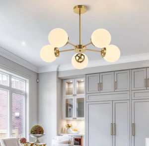 WINGBO 5-Light Modern Chandelier