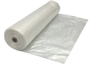 Farm Plastic Supply - Clear Plastic Sheeting - 10 mil - (10 x 100) - Thick Plastic Sheeting