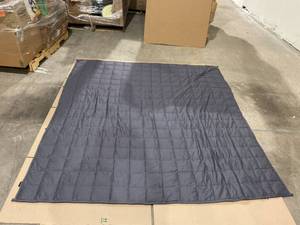 Grey Blanket, Measures 87 x 75