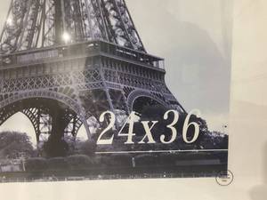 LOT OF 3 24x36 VCK Picture Frame Exclusive Large Black Poster Frame