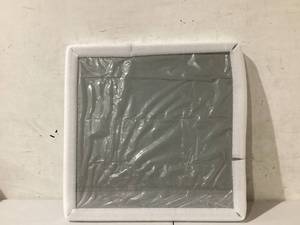 High-End Light Luxury Leather Square Oversized Service Tray, Ottoman Tray