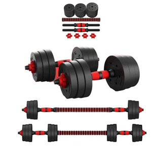 Dumbbells Barbell Set with Connecting Rod