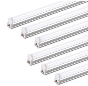 Barrina (6 Pack) LED T5 Integrated Single Fixture, 4FT, 2200lm, 6500K