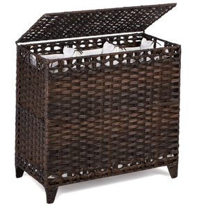 Laundry Hamper with 3 Removable Liner Bags