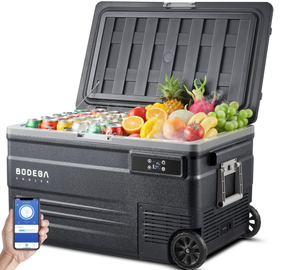 BODEGACOOLER 12 Volt Car Refrigerator, Car Fridge Single Zone,RV Portable Freezer WIFI APP Control