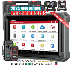 LAUNCH X431 IMMO Plus, 2024 Key Fob Programming Tool with X-PROG3