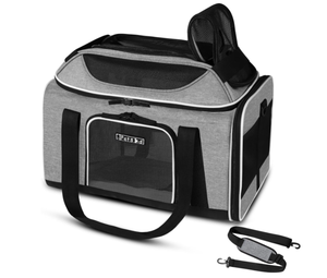 Top-Expandable Pet Carrier 17x13x9.5 Inches Southwest Airline Approved