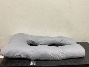 Grey U Shaped Pillow for Pregnancy
