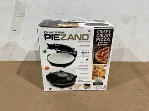 Piezano Pizza Oven by Granitestone � Electric Pizza Oven Indoor Portable, 12 Inch Indoor Pizza Oven Countertop