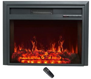 C-Hopetree 28 Inch Wide Electric Fireplace Insert