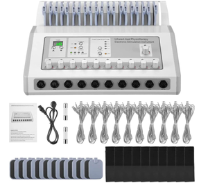 TOPQSC Upgraded Body Fitness Equip-Ment, Elec-tric Mu-slce Sti-mulator